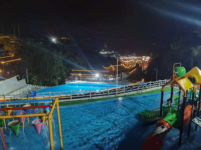 婁底車(chē)田江風(fēng)景區(qū)游泳池